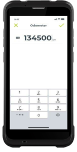 Webfleet PRO M logbook app